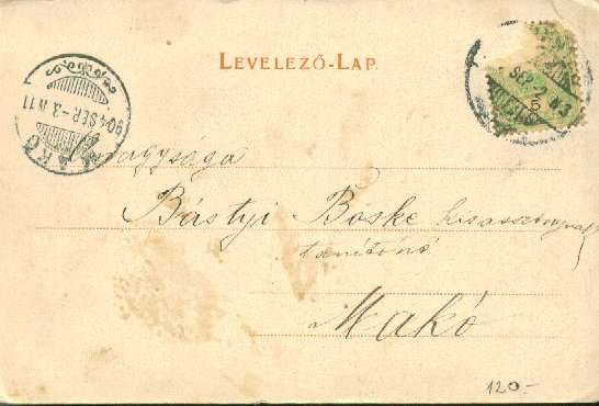 Kiad:Stark Nndor,1905.//Sz.S.gyjtemnybl//
